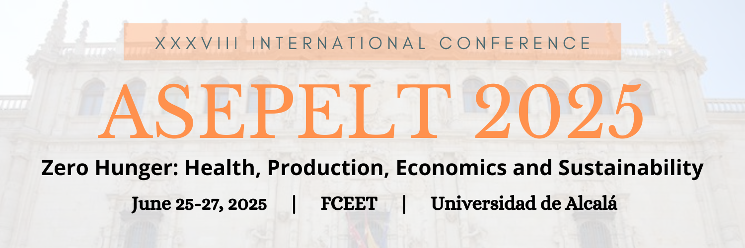 XXXVIII Congreso Internacional de Economía Aplicada ASEPELT